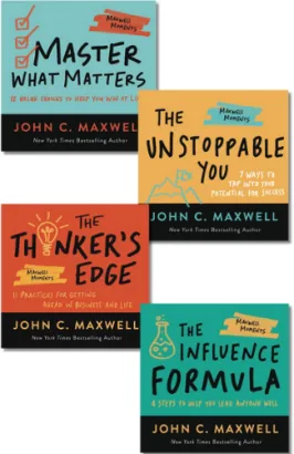Maxwell Moments (Set of 4 Books)