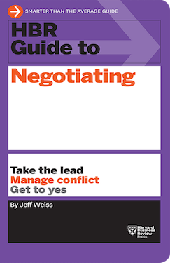 HBR Guide to Negotiating (HBR Guide Series)